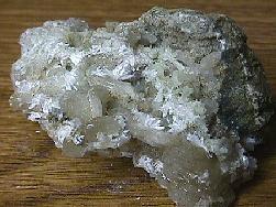 Laumonite on Stilbite