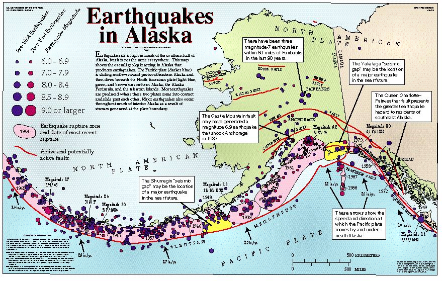 Tectonic Events in Alaska