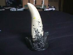 T-rex replica tooth